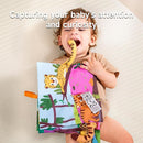 TUMAMA TK 3PCS Baby Books 0-6 Months, Soft Cloth Books for Babies Infants Toddler, Touch and Feel Crinkle Cloth Books 6 to 12 Months, Early Development Interactive Toys Gifts for Boys Girls by TinyTreasures Baby Boutique