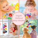 32 Pcs Party Favors for Kids, 3D Animal Pop Fidget Toys Bulk, Sensory Bath Suction Toys for Toddlers, Carnival Treasure Classroom Prizes Box Toys, Fidget Stocking Stuffers Birthday Party Gifts by TinyTreasures Baby Boutique