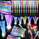 38 PCS Halloween Glow Sticks Bulk, Glow Fiber Optic Sticks, LED Light Wands, Glow in The Dark Party Supplies, Fiber Optic Wands for Weddings, Flashing LED Party Favors, Colorful Light Sticks by TinyTreasures Baby Boutique