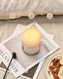 M&SENSE Gardenia Jasmine Scented Candle, 110 Hours Slow Burning Clean Non Toxic 19.4oz 2 Wicks Highly Scented Aromatherapy Candle for Housewarming Gifts, Long Lasting Fragrance for Bath & Office by CozyNest Decor