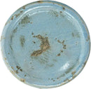 Creative Co-Op Small Distressed Blue Terracotta Pillar Candle Holder by CozyNest Decor