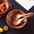 Wooden Spoons for Cooking,GUDAMAYE 10 PCS Wooden Kitchen Utensils Set,Wooden Cooking Utensils For Non-stick Pan,Teak Wood Utensils Set,Spurtles Kitchen Tools As Seen On Tv by CozyNest Decor