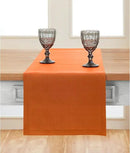 Solino Home Linen Pumpkin Table Runner 108 Inches Long - 100% Pure Linen 14 x 108 Inch Table Runner for Dining, Fall, Autumn, Halloween, Thanksgiving - Fete by CozyNest Decor