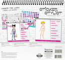 Fashion Angels Sticker Stylist 12544, Fashion Design Sticker by Number Activity Book, For Kids 6 and Up by TinyTreasures Baby Boutique