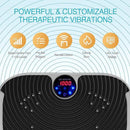 AXV Vibration Plate Exercise Machine Whole Body Workout Vibrate Fitness Platform Lymphatic Drainage Machine for Weight Loss Shaping Toning Wellness Home Gyms Workout by CozyNest Decor