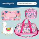 Wildkin 15-inch Kids Backpack – Durable, Padded, Adjustable for School & Travel - Llamas and Cactus by TinyTreasures Baby Boutique