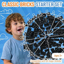 Strictly Briks Classic Bricks Starter Kit, Black, 96 Pieces, 2x3 Studs, Building Creative Play Set for Ages 3 and Up, 100% Compatible with All Major Brick Brands by TinyTreasures Baby Boutique