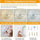 Empire Crystal Wall Sconces, Chrome Wall Light Fixtures, Luxury Wall Lamp for Living Room Bedroom Bathroom Bedside Hallway Stairway by CozyNest Decor