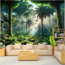 BSFHH Nature Tapestry Forest Tree Sea Cave Wall Hanging, Stream Through Rainforest Landscape Wall Art Tapestry for Bedroom Living room (Rainforest, 59" × 51", Unframed) by CozyNest Decor