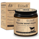 Whipped Tallow Cream for Face & Body - 100% Grass-Fed Beef Tallow, Natural Honey & Beeswax Moisturizer, Deep Hydration & Nourishment, Oil-Free & Unscented, Fast Absorbing by TinyTreasures Baby Boutique