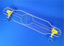 Clear Longboard Skateboard - Transparent Acrylic Long Boards with Light-Up LED Wheels for Smooth Rides - Ride The Streets in Style with Longboard Built for Beginners & Pros Alike by TinyTreasures Baby Boutique