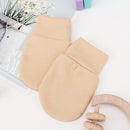 BQUBO 6 Pairs Newborn Baby Boys Girls Mittens 0-6 Months Unisex-Baby Infant Mittens Elastic No Scratch Wrist Gloves by TinyTreasures Baby Boutique