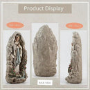 Our Lady of Lourdes Statue - 18 Inches Virgin Mary Statue Catholic Garden Decor, Our Lady of Lourdes Grotto Sculpture for Home Yard Patio Lawn Hallway Decor by GreenHaven Gardens