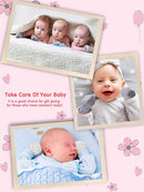 24 Pairs Newborn Baby Mittens Unisex Cute Glove No Scratch Baby Mittens Gloves for 0-6 Months Boys Girls by TinyTreasures Baby Boutique
