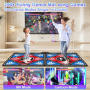 Dance Mat for Kids and Adults,Double Dance Mats with Camera,Electronic Dance Pad for TV, Dancing mat for Exercise,Plug& Play Game for Kids,Gifts for Girls Boys Ages 3+ by TinyTreasures Baby Boutique