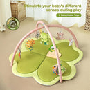 Baby Play Mat Activity Gym for Babies and Toddlers, Four-Leaf Clover Baby Play Gyms & Playmats for Babies by TinyTreasures Baby Boutique