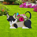 Siamese Cat Planter Plant Pots,Cute Garden Dog Flower Planter,Dog Planters Birthday Gifts for Women,Office,Indoor/Outdoor Decor(12.5 * 5.6 * 7.8in) by GreenHaven Gardens