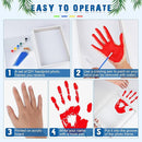 Suzile DIY Handprint Kit for New Parents - Mother's Day Father's Day Gifts,Baby Handprint Frame with 5 Acrylic Boards & 6 Colors Paint,Family Keepsake Craft for First-time Moms Dads(White) by TinyTreasures Baby Boutique