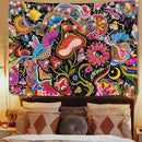 Lunerfex Mushroom Tapestry Pink Flowers Tapestry for Bedroom Aesthetic Tapestries Floral Tapestries Wall Hanging for Bedroom and Living Room Decor Pink Flowers 36×48 Inches by CozyNest Decor