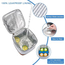 Breastmilk Cooler Bag with Ice Pack Fits 4 Baby Bottles Up to 5 Ounce, Baby Bottle Cooler Bag Great for Nursing Mom Daycare, Straps by TinyTreasures Baby Boutique