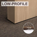 LEKEEPGO Door Mat 17"x29", Non Slip Door Mat Indoor Entrance, Rubber Backing Indoor Door mat Washable Absorbent Low-Profile Doormat Front Entryway Entry Resist Dirt Inside Door Mats, Brown by CozyNest Decor