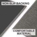 LEKEEPGO Door Mat 24"x36", Non Slip Door Mat Indoor Entrance, Rubber Backing Front Indoor Door mat Washable Absorbent Low-Profile Entryway Entry Resist Dirt Inside Door Mats, Grey by CozyNest Decor