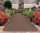 House, Home and More Outdoor Carpet Runner - Brown - 3 Feet x 30 Feet by CozyNest Decor