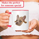 Personalized Mother's Day Coffee Mug, Custom Mum Photo Text 11 Oz Ceramic Mug, Customized Mom Gift Idea Picture Name Cup, Taza Cafe Personalizadas Fotos, Cute Gifts Mom Women Dad Men, Red by TinyTreasures Baby Boutique