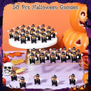50 Pcs Halloween Mini Figurines Tiny Pumpkin Figures to Hide and Seek Rubber Wizard Miniatures Ornaments Gifts for Halloween Party Favors Table Decorations(Wizard) by CozyNest Decor