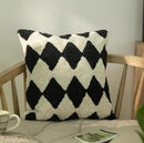 Tufted Boho Pillow Covers 18X18 Inch Throw Pillow Covers Decorative Cushion Cover Exquisitely Crafted with Hand-Finished Tuft Farmhouse Pillow Case for Couch Sofa Bed Living Room Bedroom by CozyNest Decor