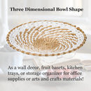 Boho Wall Basket Decor Set of 9, Woven Hanging Wall Decor Seagrass Rattan Wicker Round Handmade Rustic Flat Elegant Wall Art for Farmhouse Living Rooms Bedrooms Display Table Settings Kitchen Home by GreenHaven Gardens