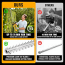 20V Cordless Leaf Blower and 22 Inch Hedge Trimmer Combo Compatible with DEWALT 20V MAX Battery (Battery not Included) by GreenHaven Gardens