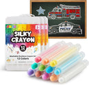 JOYIN 36 PCS Silky Crayon for Kids, Toddler Twistable Crayon, 12 Colors, Art Supplies, School Supplies, Kids Indoor Activities by TinyTreasures Baby Boutique