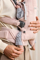 BabyBjörn Baby Carrier Harmony, Light Pink, Woven Mélange | 3-in-1 Ergonomic Baby Carrier; Newborn, Facing-in, Outward-Facing, and Back Carrying Positions Supported (7-40 lbs), Newborn to Toddler by TinyTreasures Baby Boutique