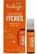 Oilogic Bug Bite Itch Roll-On Essential Oil for Kids - 100% Pure Essential Oils for Soothing Skin - Gentle, Kids-Safe Formula for Toddlers & Children, Indoor & Outdoor Use, 9ml by TinyTreasures Baby Boutique