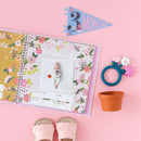 Lucy Darling Little Artist Baby Memory Book – First 5 Years Journal & Photo Album for Baby Girl, Unique Keepsake, Milestone Book, Memory Book for New Parents by TinyTreasures Baby Boutique
