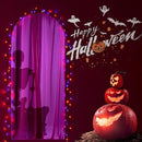 Halloween 300 LED String Lights,105FT String Lights with 8 Modes&Timer Function, Purple and Orange Halloween Lights Plug in for Party Carnival Supplies, Outdoor/Indoor Yard Garden Decor by GreenHaven Gardens