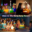 96 PCS Farm Barnyard Animal Glow In The Dark Pre-Cut Temporary Tattoos Sticker 1st First 2nd Birthday Decorations Party Favors Supplies Gift Boy Girl Farmhouse Tattoo School Reward Themed (Luminous) by GreenHaven Gardens