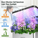 Hydroponics Growing System Indoor Garden - Herb Garden with Grow Light, 15 Pods Stainless Steel Indoor Garden Kit, Auto Timer, Gardening Gift for All Ages by GreenHaven Gardens