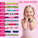 Arts and Crafts for Kids Age 8-12, Friendship Bracelet Making Kit for Girls, DIY Jewelry String Maker Kit Toys, Bracelets Maker Craft, Christmas Birthday Gifts for Ages 6 7 8 9 10 11 12 Year Old by TinyTreasures Baby Boutique