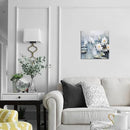 TAIJXAGSG Modern Canvas Wall Art Decor Prints Paintings Wall Decorations White Flowers Artwork for Bedroom Kitchen Office Decor 13"×13" bathroom decor wall by CozyNest Decor