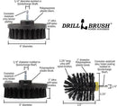 The Ultimate No-Wire Grill Brush Kit - BBQ Accessories - Drill Brush - Rust Remover - Cast Iron Skillet - Grill Cleaner - BBQ Brush - Grill Accessories - Grill Scraper - Electric Smoker - Gas Grill by CozyNest Decor