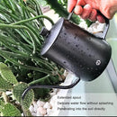 OFFIDIX Watering Can for Indoor Plants,Long Spout Metal Stainless Steel 21 oz/600 ml Watering Can with 14 oz/400ml Glass Plant Mister Spray Bottle for Plant Bonsai by GreenHaven Gardens