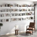 Heimlove 48 Inch Large Wall Bookshelves Set of 3, Wall Mounted Bookshelves,Heavy Duty Wooden Shelves for Living Room,Bedroom,Kitchen,Laundry Room Storage & Decor by CozyNest Decor
