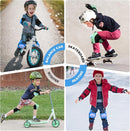 BOSONER Kids/Youth Knee Pad Elbow Pads for Roller Skates Cycling BMX Bike Skateboard Inline Rollerblading, Skating Skatings Scooter Riding Sports by TinyTreasures Baby Boutique