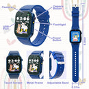 Kids Smart Watch Boys with 32 Games, Kids Watch for Boys Age 5-12 with HD Touch Screen Camera Pedometer Video Music Player Audiobook, Toys for 10 9 8 7 6 5 Year Old Boy Birthday Gift by TinyTreasures Baby Boutique