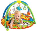 Baby Toddler Fold Acctivity Gyms Play Mats Colorful Baby Play Pad with Animal Toys, Lion by TinyTreasures Baby Boutique
