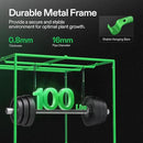 VIVOSUN S448 4x4 Grow Tent, 48"x48"x80" High Reflective Mylar with Observation Window and Floor Tray for Hydroponics Indoor Plant for VS4000/VSF4300 by GreenHaven Gardens