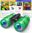 LET'S GO! Boy Toys Age 3-7 Kids Binoculars for Bird Watching|Hiking|Camping Toy for 3 4 5 6 7 Year Old Boy Girl Birthday Gifts Outdoor Travel Toys for Kid Boys Ages 3-6 Stocking Stuffers by TinyTreasures Baby Boutique