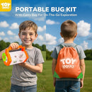 TOY Life Kids Explorer Bug Catcher Kit with Safari Costume, Binoculars Kids Outdoor Toys, Bug Toys, Butterfly Net, Camping Set Outdoor Activities Adventure Kit Nature Exploration Gifts Kid Ages 3-12 by TinyTreasures Baby Boutique